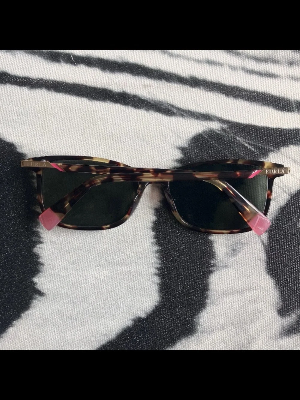 Furla Eyeglasses Frames Only Tortoise VFU434K Col.0909 53-15-135 Plastic